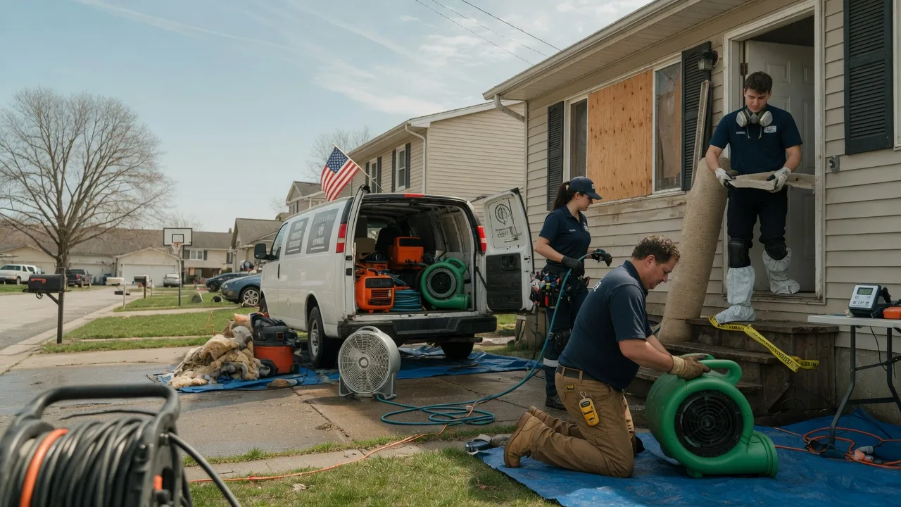 Water Damage Restoration in Pulaski, WI near me